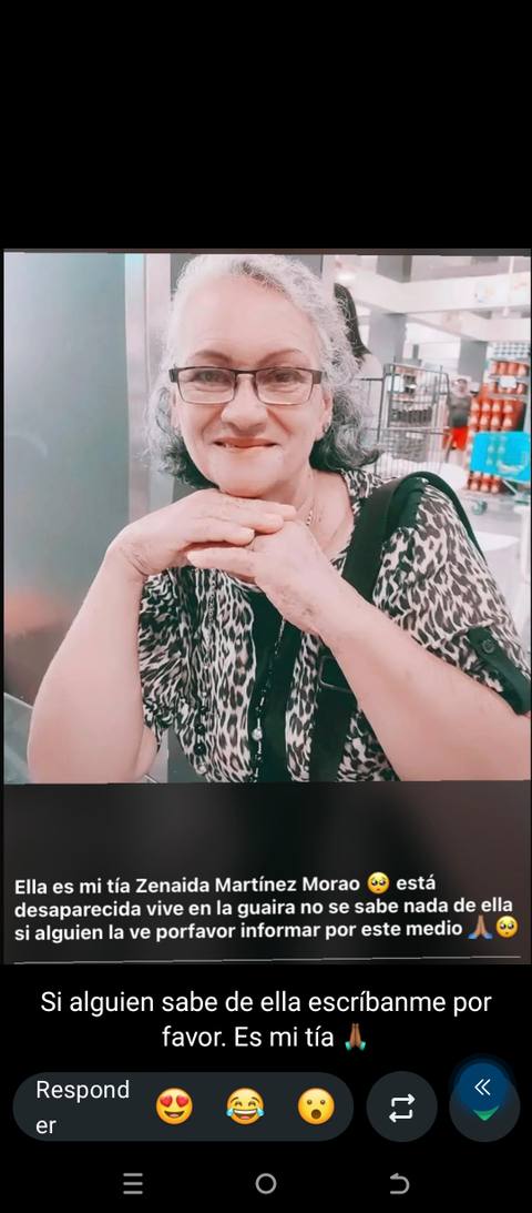 Foto de Zenaida Josefina Martinez Morao