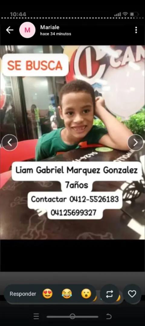 Foto de Marquez González Liam Gabriel