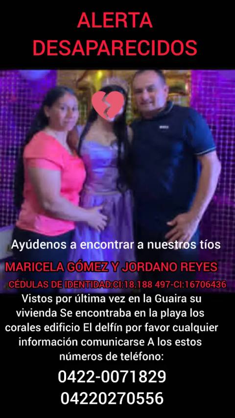 Foto de Maricela, Jordano Gómez, Reyes