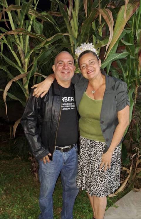 Foto de Juan Vicente Macías y Adriana Gonzalez