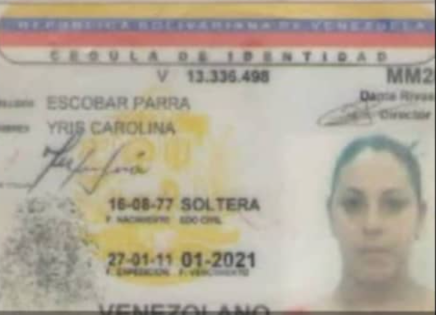 Foto de YRIS CAROLINA ESCOBAR PARRA
