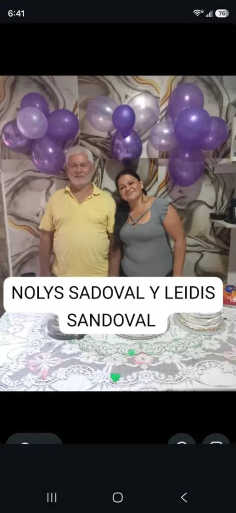 Foto de Nolys Roberto Sandoval