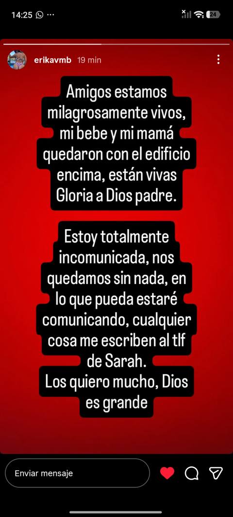 Foto de Erika Mendoza