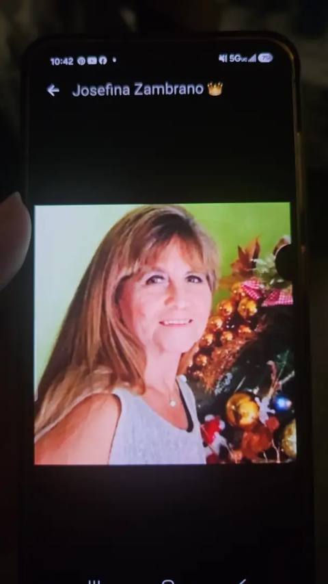 Foto de Josefina Zambrano