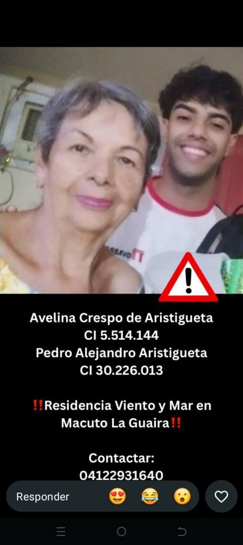Foto de Avelina Crespo de Aridtigueta