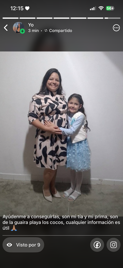 Foto de Herolys Gregoria y Ruth sarai Márquez González y del valle Márquez