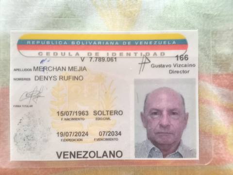 Foto de Denys Rufino Merchan Mejia