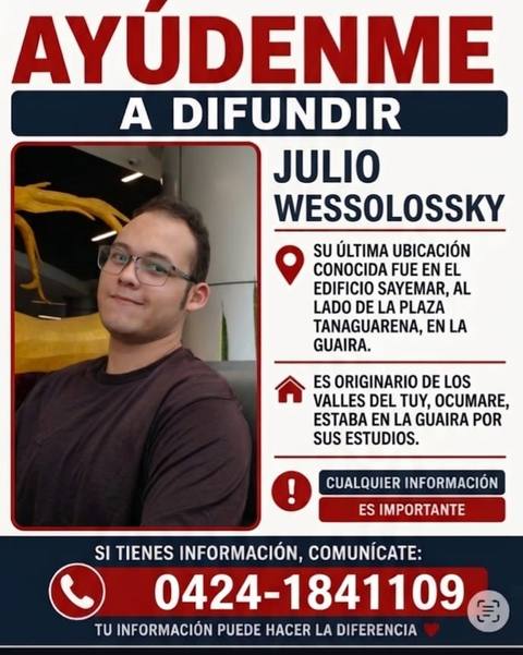 Foto de Julio Alexander Wessolosky Silva