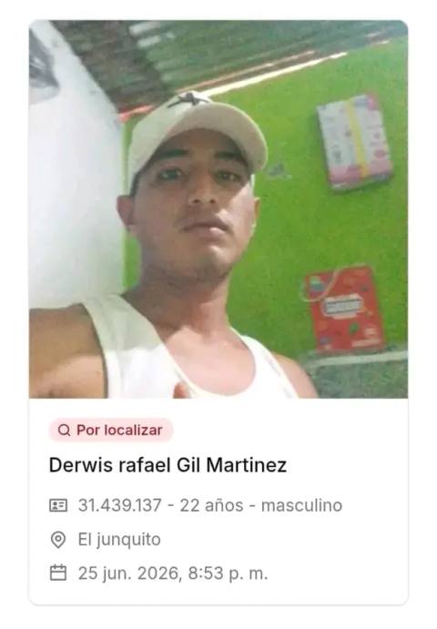 Foto de Derwin Rafael Gil Martínez