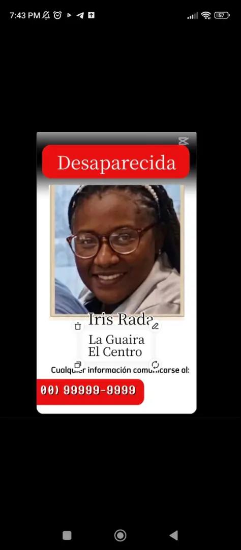 Foto de iris rada