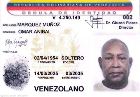 Foto de Omar Anibal Marquez Muñoz