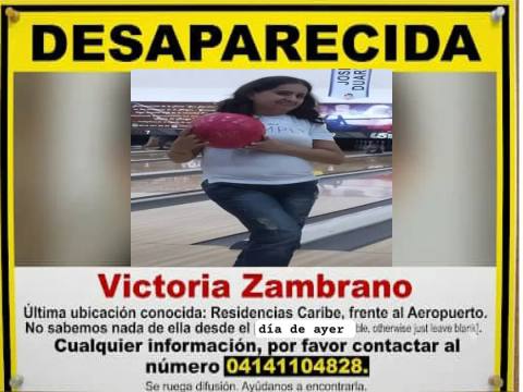 Foto de Victoria Zambrano