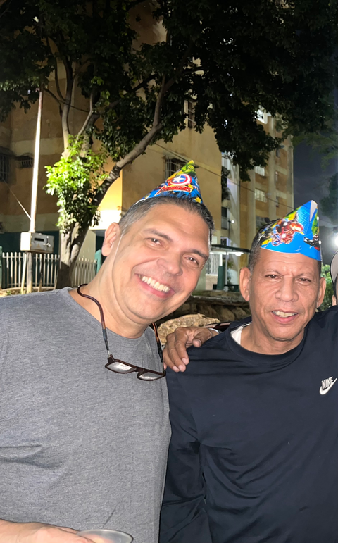 Foto de Pedro Marrero e Irving Noguera Marrero y Noguera