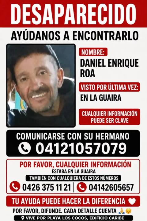 Foto de Daniel Enrique Roa Colmenares