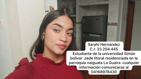 Foto de Saraí victoria Hernández Diaz