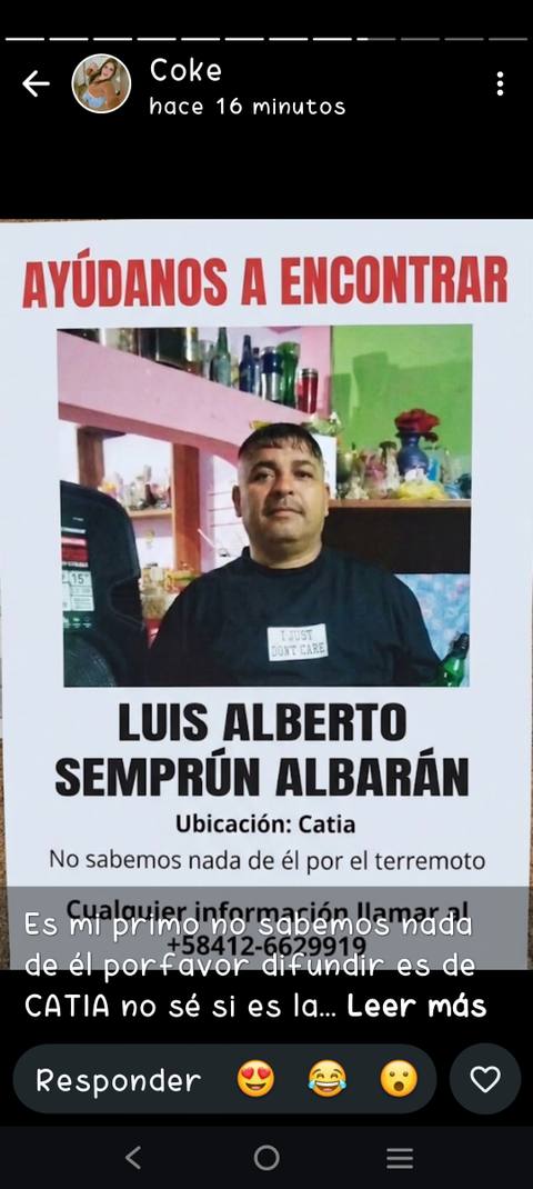 Foto de Luis Alberto Semprum albaran
