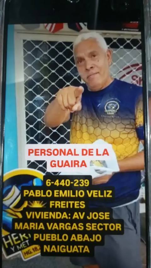 Foto de Pablo Emilio Veliz Freites