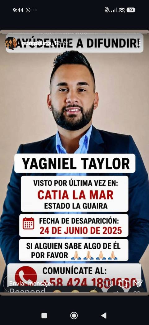 Foto de Yagniel Taylor