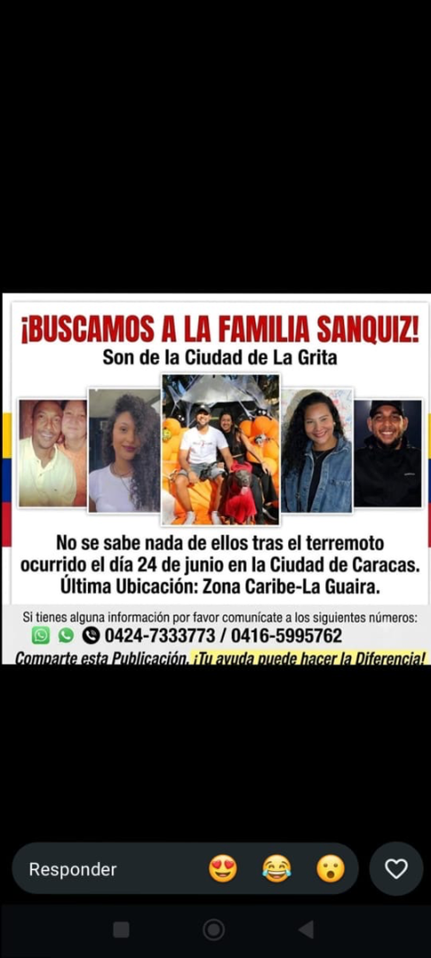 Foto de Miguel y familia Sanquiz Sanquiz