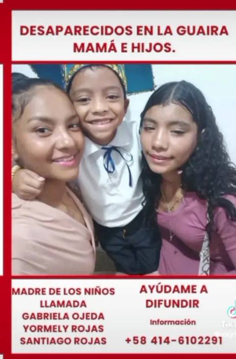 Foto de Gabriela, Yormely, Santiago Ojeda, Rojas, Rojas