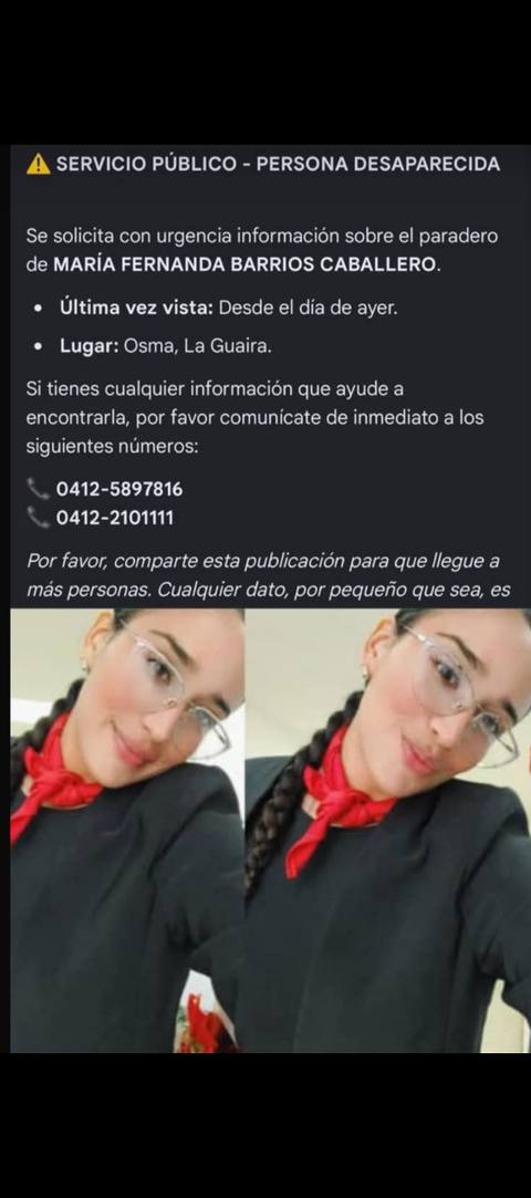 Foto de Maria Fernanda Barrios Caballero