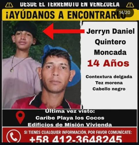 Foto de Jerryn Daniel Quintero Moncada