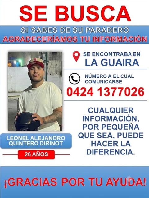 Foto de Leonel Alejandro Quintero Dinirot