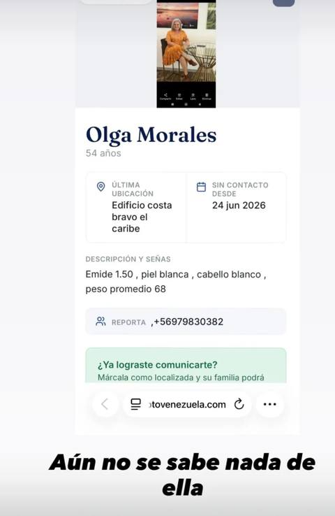 Foto de Olga Morales
