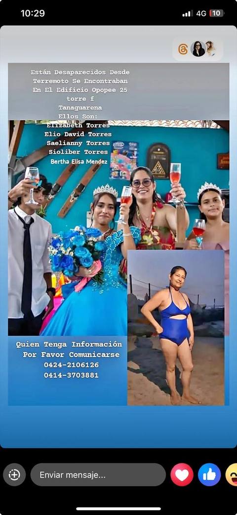 Foto de Elizabeth torres , Elio David torres , saelianny torres Elizabeth torres , Elio David torres , saelianny torres