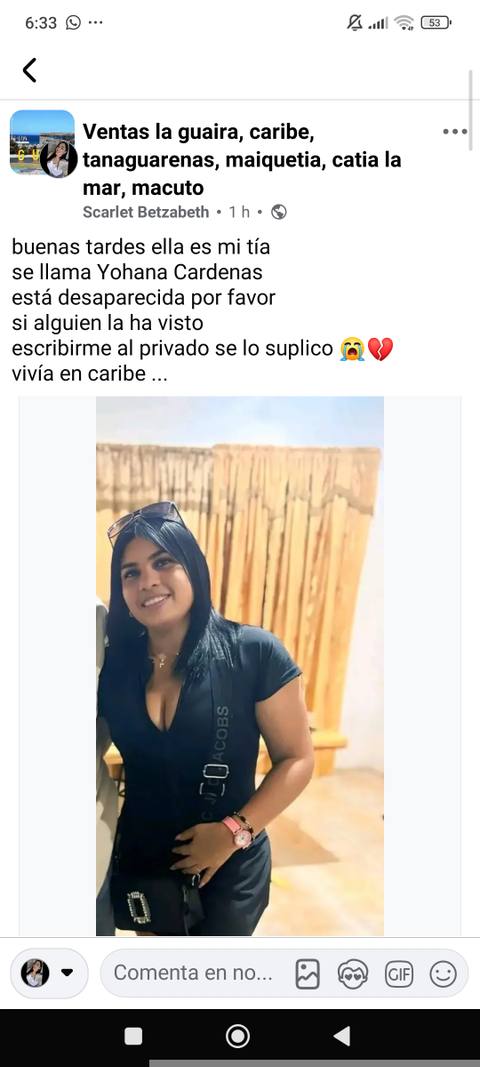 Foto de Yohana luz Cardenas MAYORA
