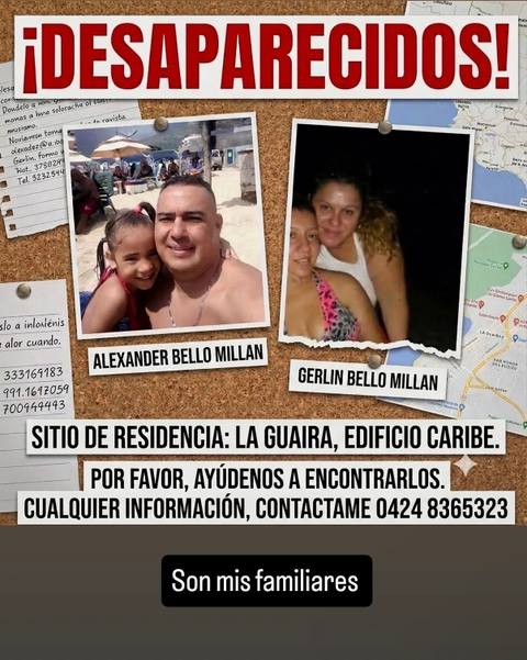 Foto de Alexander y Gerlin Bello