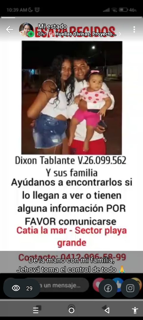 Foto de Dixon Tablante