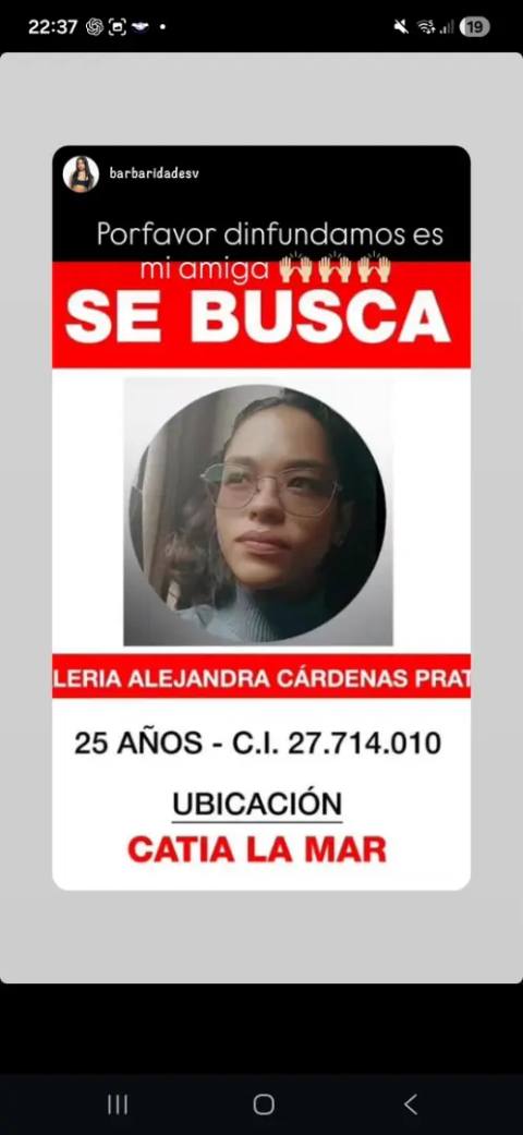 Foto de Valeria Alejandra Cárdenas