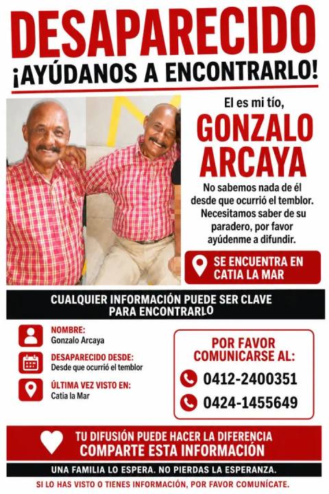 Foto de Gonzalo Arcaya