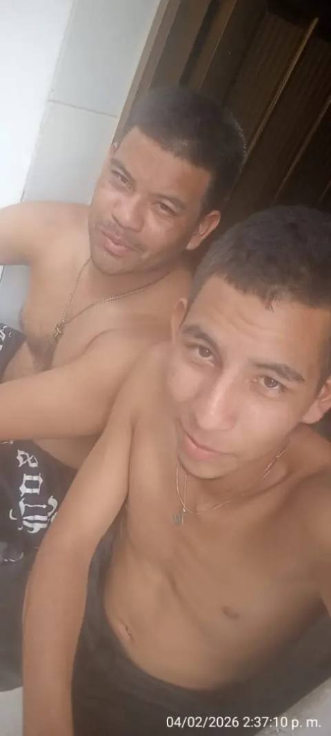Foto de Elquis José y Daniel Mata González