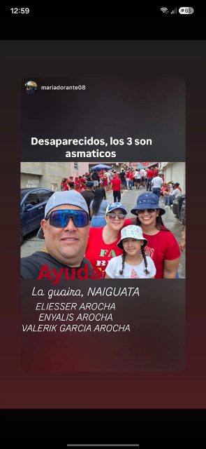 Foto de Eliesser Arocha Enyalis Arocha Valerik Garcia Arocha