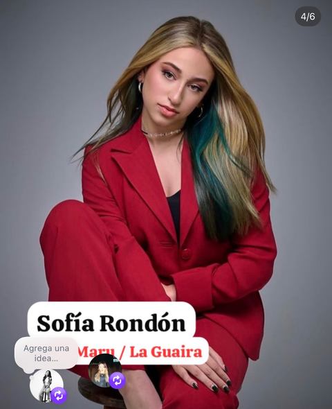 Foto de Sofía Rondín
