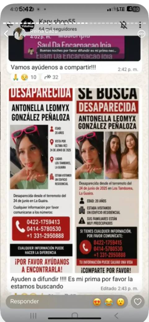 Foto de Antonella leomyx González Peñaloza