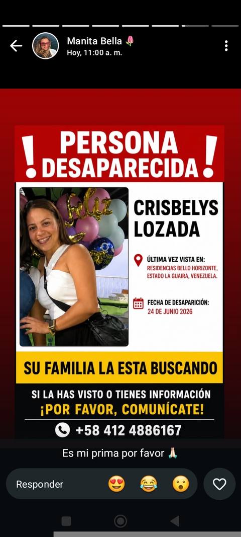 Foto de Cribely Lozada
