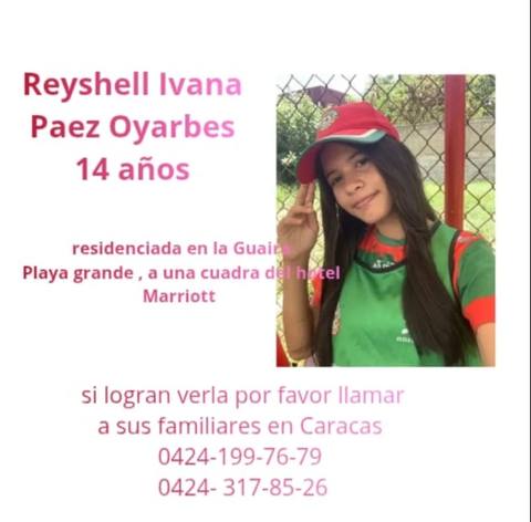 Foto de Reyshell Ivana Páez Oyarbes