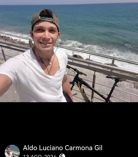 Foto de Aldo Luciano Carmona Gil