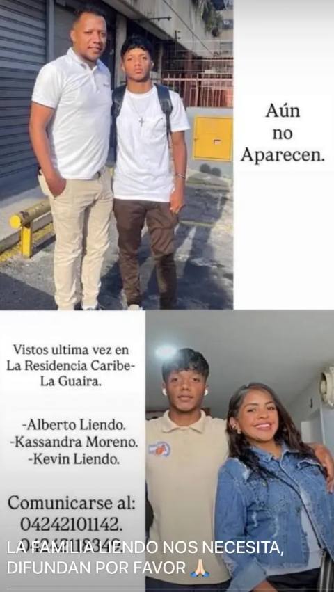 Foto de Alberto, Kassandra, Kevin Liendro, moreno, liendro