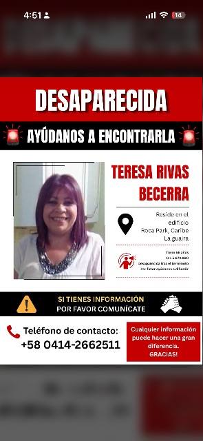Foto de Teresa Rivas