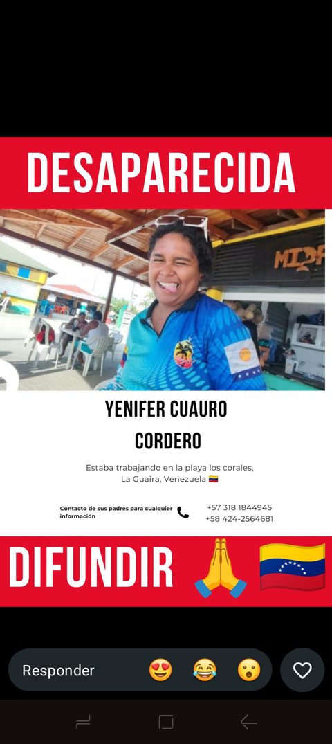 Foto de Yenifer Alejandra Cuauro cordero