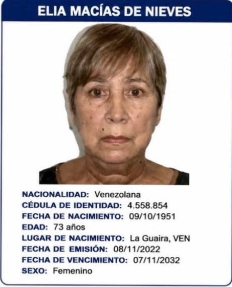 Foto de Elia Macías de Nieves