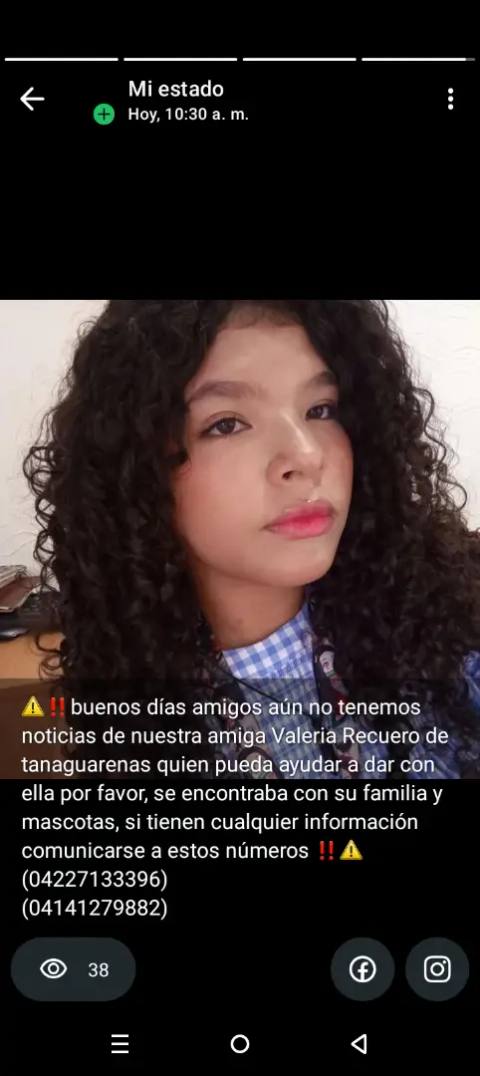 Foto de Valeria Andreina Recuero Blanco