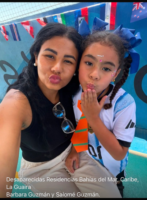 Foto de Bárbara y Salome Guzmán