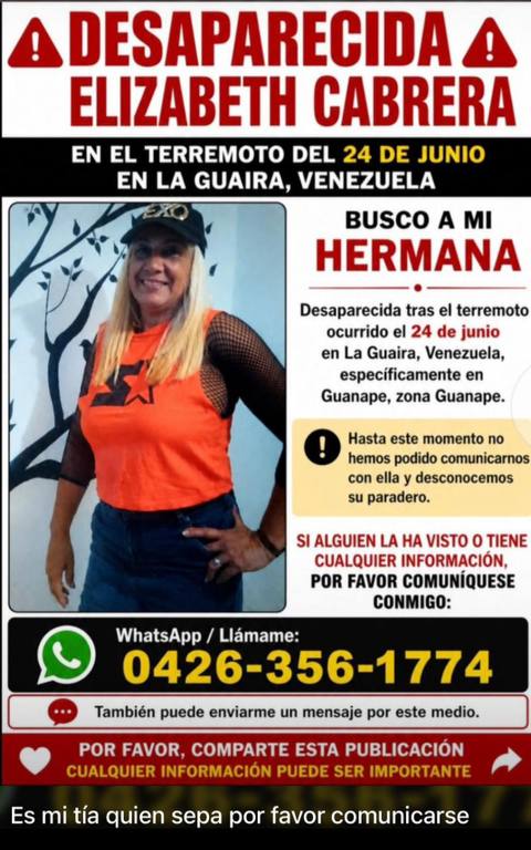 Foto de Elizabeth Cabrera