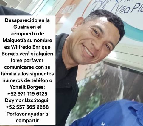 Foto de Wilfredo Enrique Borges Vera