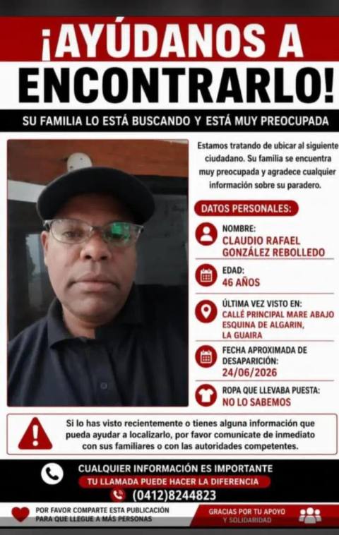 Foto de Claudio Rafael Gonzáles Rebolledo